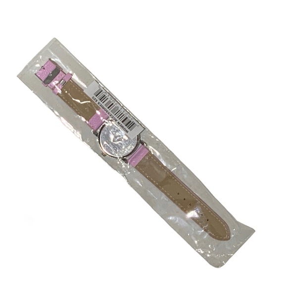 Watch Statement Watch Chunky Quartz Analog Adjustable Band Barbie Pink Women OS - Picture 11 of 16